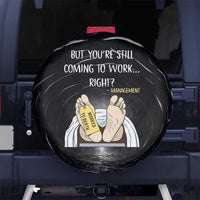 Funny Workplace Meme Office Humor Manager Spare Tire Cover Employee Job Joke Worked to Death