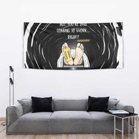 Funny Workplace Meme Office Humor Manager Tapestry Employee Job Joke Worked to Death