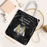 Funny Workplace Meme Office Humor Manager Tote Bag Employee Job Joke Worked to Death