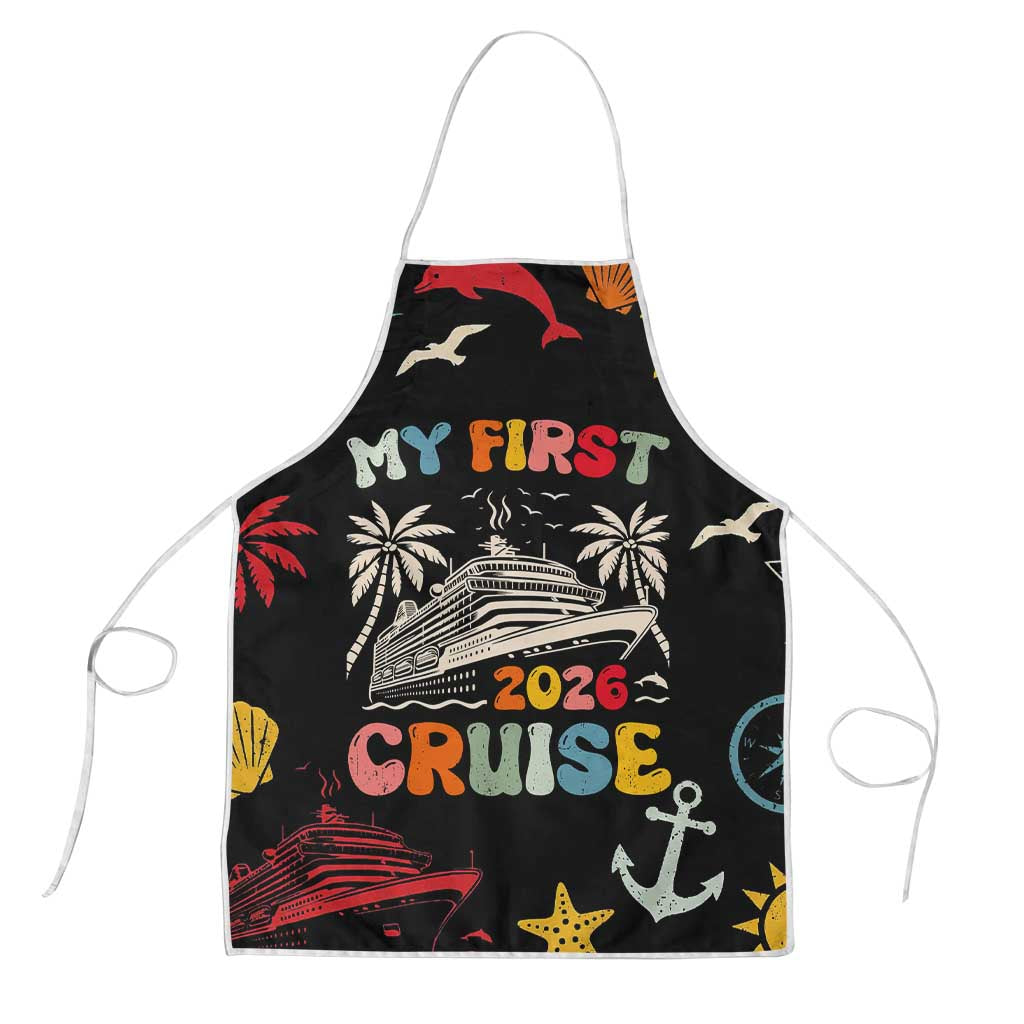 My First Cruise 2026 Apron Vacation Groovy Family Cruise Ship