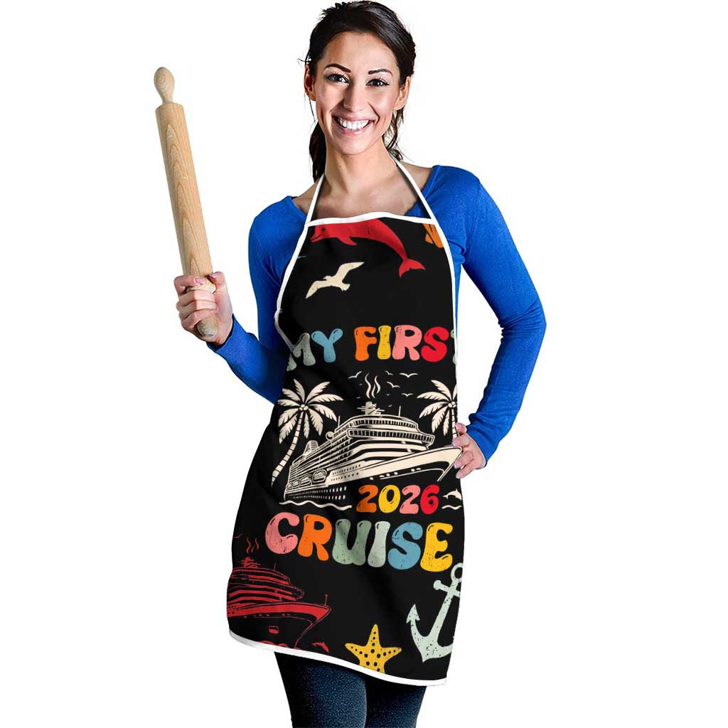 My First Cruise 2026 Apron Vacation Groovy Family Cruise Ship