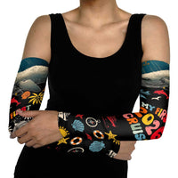My First Cruise 2026 Arm Sleeves Vacation Groovy Family Cruise Ship