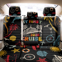 My First Cruise 2026 Back Car Seat Cover Vacation Groovy Family Cruise Ship