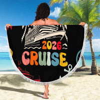 My First Cruise 2026 Beach Blanket Vacation Groovy Family Cruise Ship
