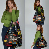 My First Cruise 2026 Grocery Bag Vacation Groovy Family Cruise Ship