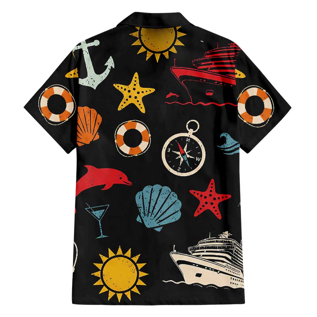 My First Cruise 2026 Hawaiian Shirt Vacation Groovy Family Cruise Ship