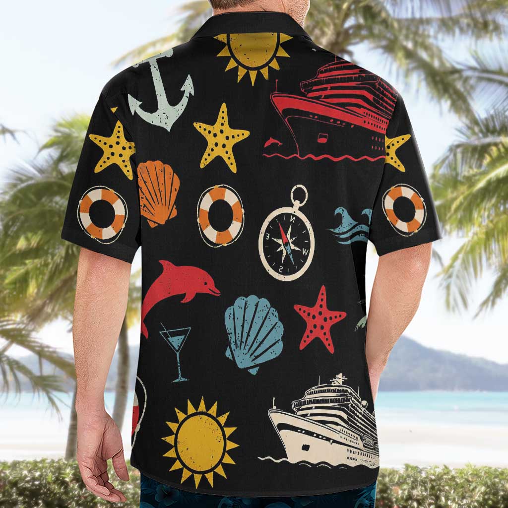 My First Cruise 2026 Hawaiian Shirt Vacation Groovy Family Cruise Ship