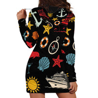 My First Cruise 2026 Hoodie Dress Vacation Groovy Family Cruise Ship