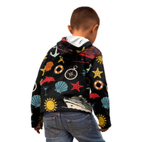 My First Cruise 2026 Kid Hoodie Vacation Groovy Family Cruise Ship
