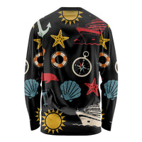 My First Cruise 2026 Long Sleeve Shirt Vacation Groovy Family Cruise Ship