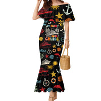 My First Cruise 2026 Mermaid Dress Vacation Groovy Family Cruise Ship