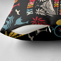 My First Cruise 2026 Pillow Cover Vacation Groovy Family Cruise Ship