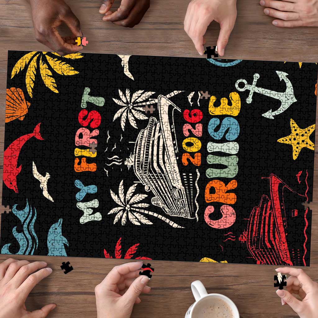 My First Cruise 2026 Puzzle Vacation Groovy Family Cruise Ship