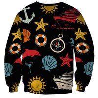 My First Cruise 2026 Sweatshirt Vacation Groovy Family Cruise Ship