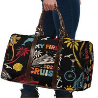 My First Cruise 2026 Travel Bag Vacation Groovy Family Cruise Ship