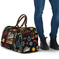 My First Cruise 2026 Travel Bag Vacation Groovy Family Cruise Ship