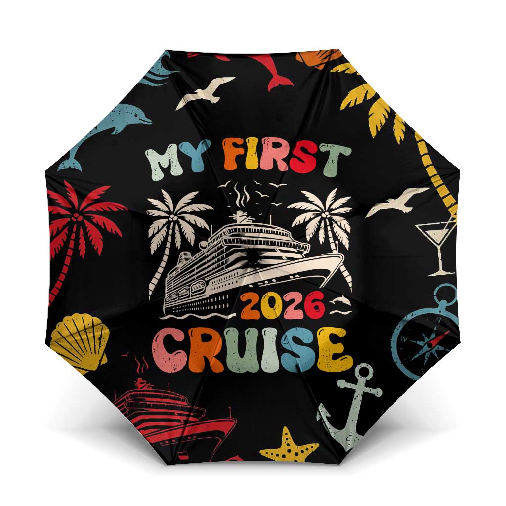 My First Cruise 2026 Umbrella Vacation Groovy Family Cruise Ship