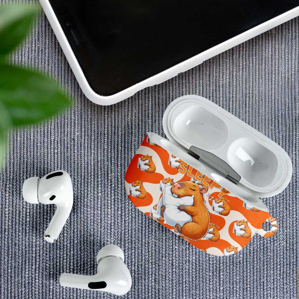 Capybara Sleep AirPods Case Sleepybara Nightdress