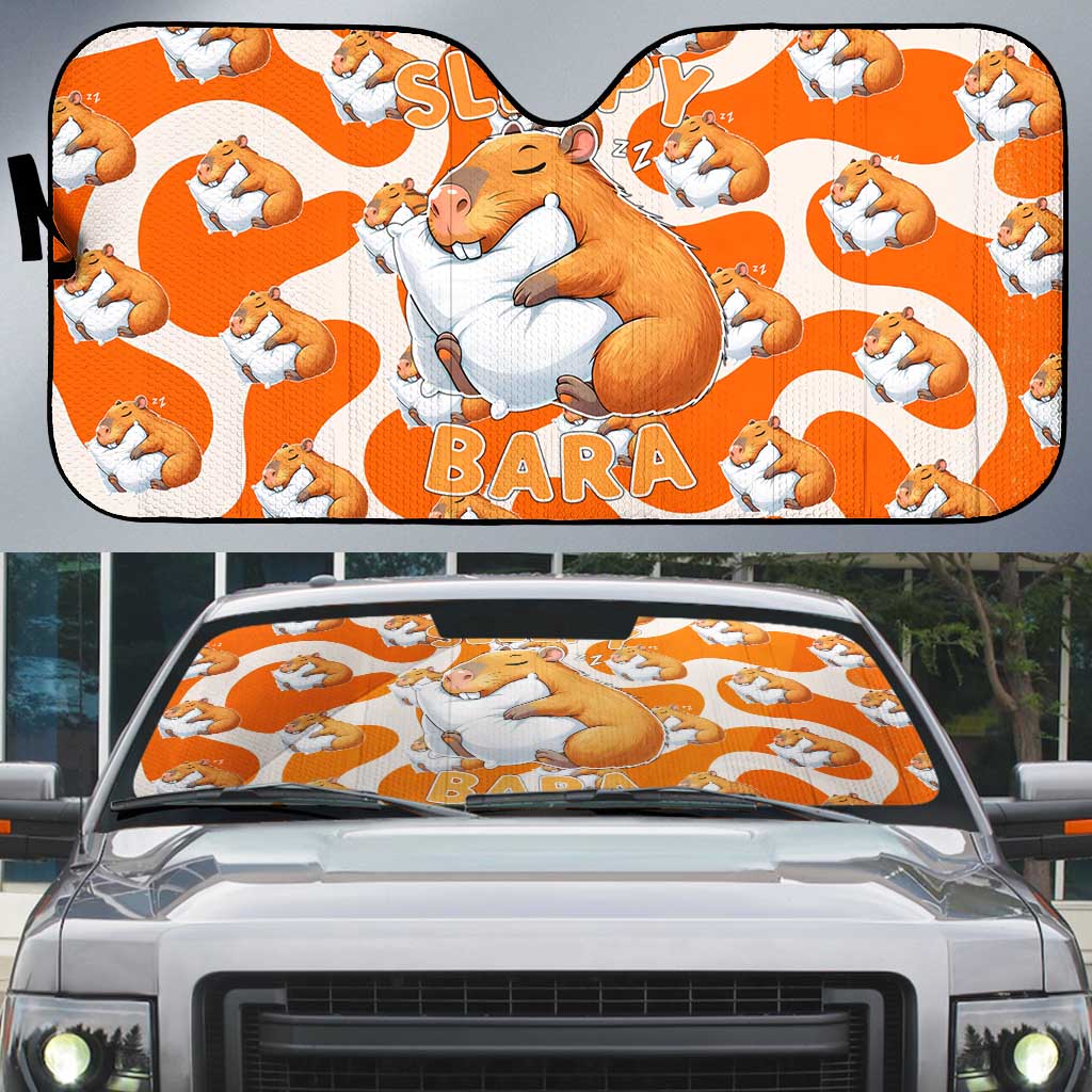 Capybara Sleep Auto Sun Shade Sleepybara Nightdress