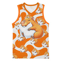 Capybara Sleep Basketball Jersey Sleepybara Nightdress