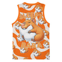 Capybara Sleep Basketball Jersey Sleepybara Nightdress