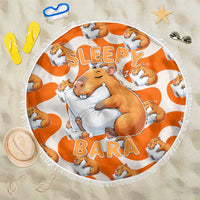Capybara Sleep Beach Blanket Sleepybara Nightdress