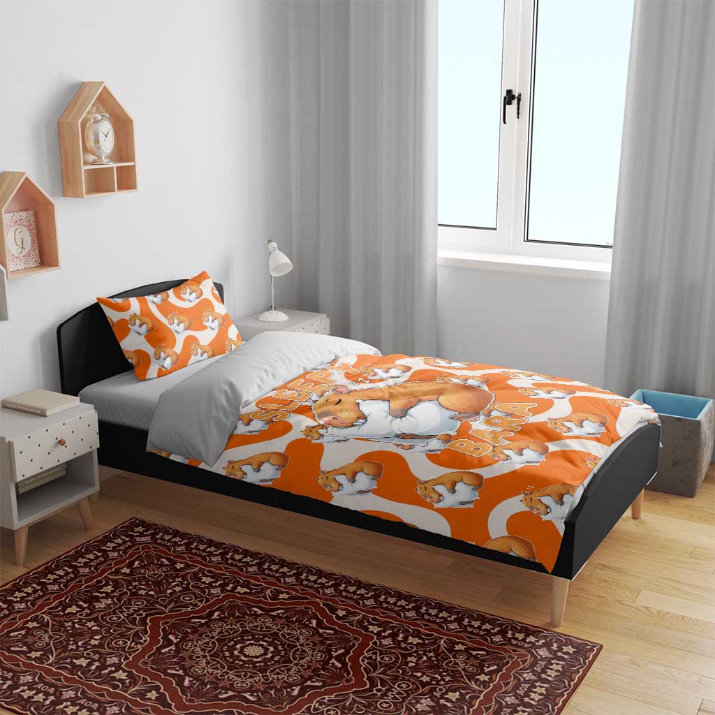Capybara Sleep Bedding Set Sleepybara Nightdress