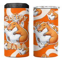 Capybara Sleep 4 in 1 Can Cooler Tumbler Sleepybara Nightdress