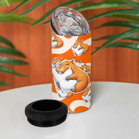 Capybara Sleep 4 in 1 Can Cooler Tumbler Sleepybara Nightdress