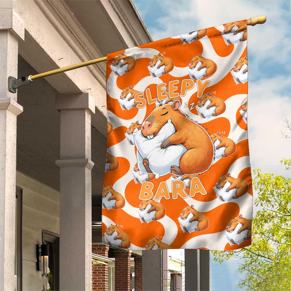 Capybara Sleep Garden Flag Sleepybara Nightdress