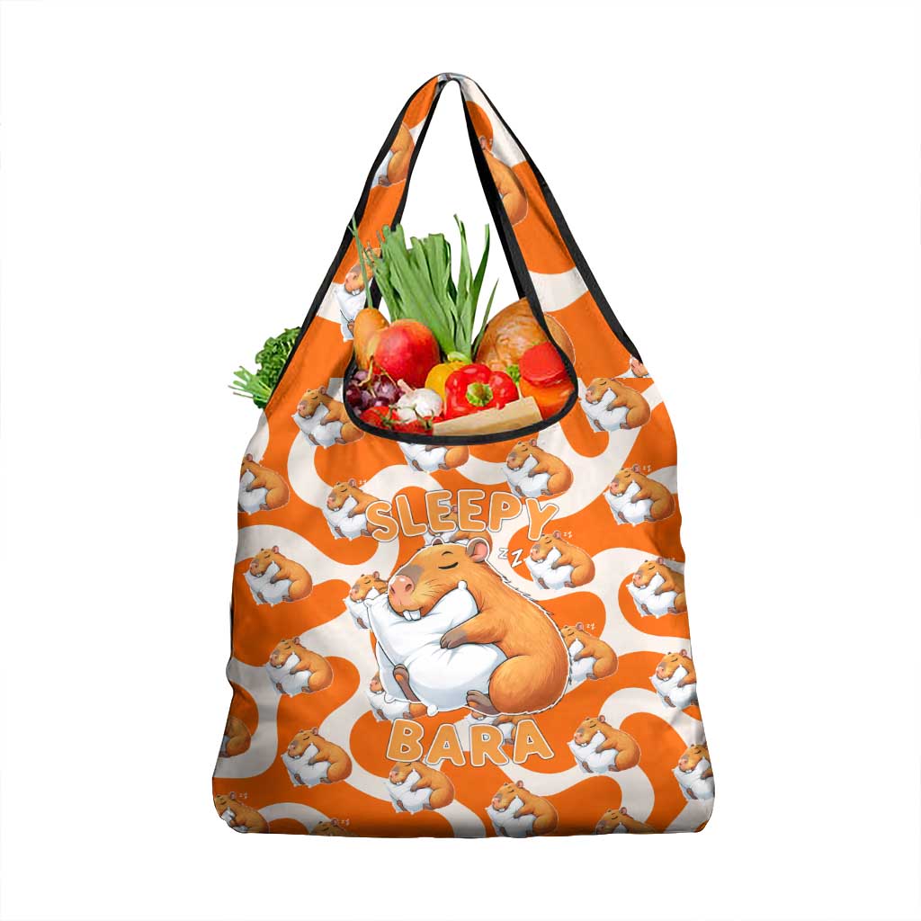 Capybara Sleep Grocery Bag Sleepybara Nightdress