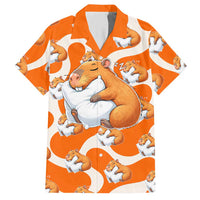 Capybara Sleep Hawaiian Shirt Sleepybara Nightdress