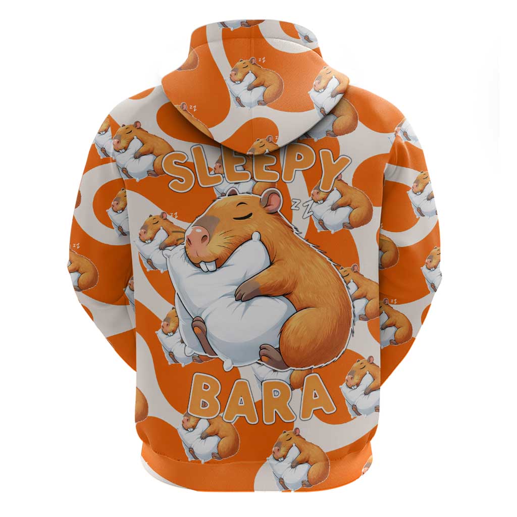 Capybara Sleep Hoodie Sleepybara Nightdress