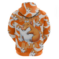 Capybara Sleep Hoodie Sleepybara Nightdress