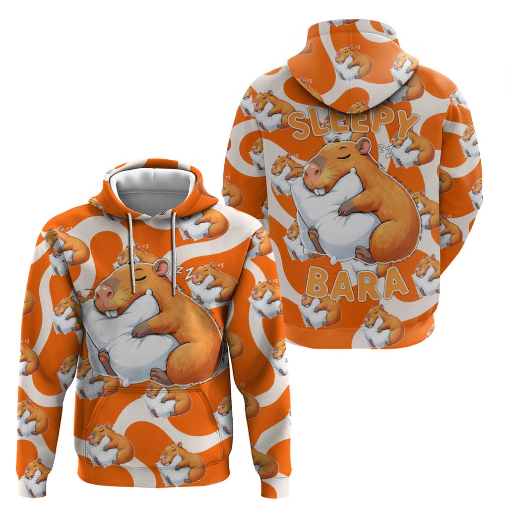 Capybara Sleep Hoodie Sleepybara Nightdress