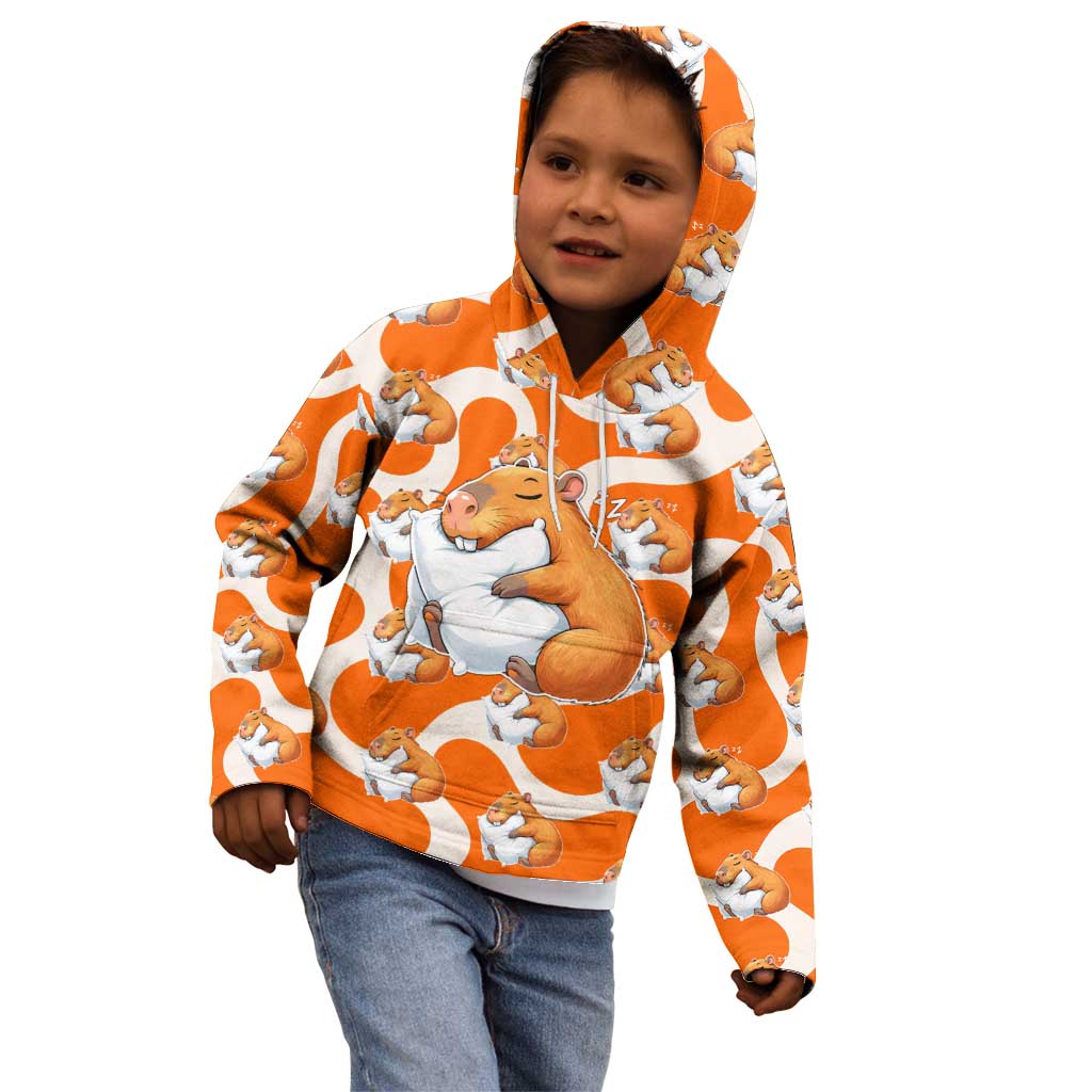 Capybara Sleep Kid Hoodie Sleepybara Nightdress
