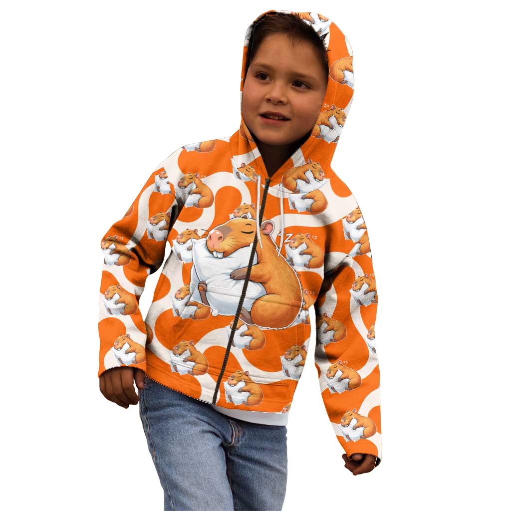 Capybara Sleep Kid Hoodie Sleepybara Nightdress