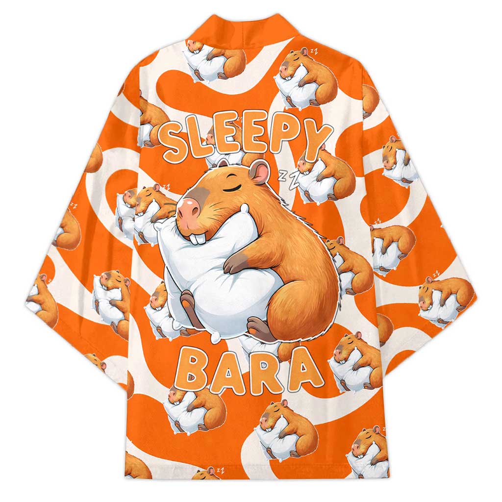 Capybara Sleep Kimono Sleepybara Nightdress