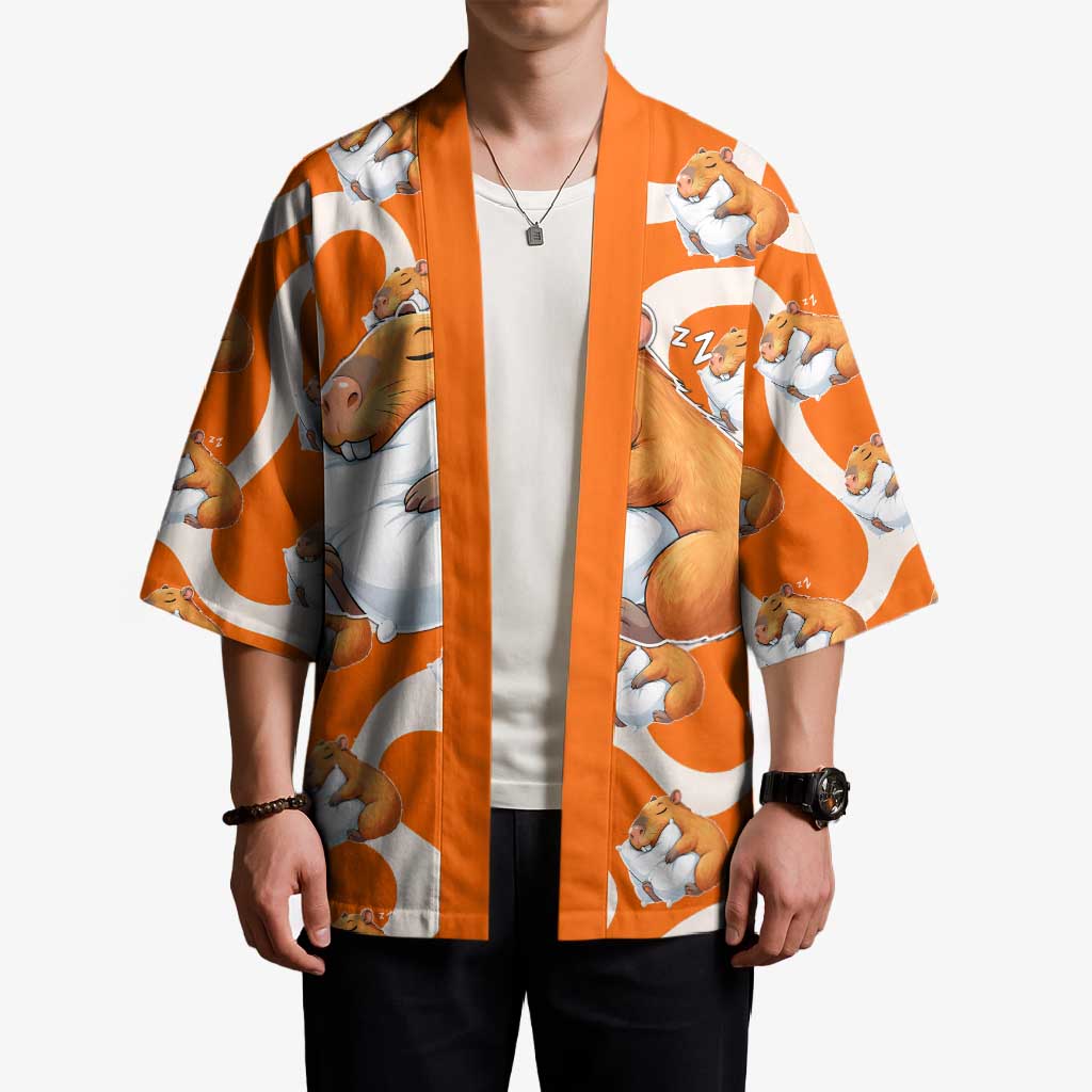 Capybara Sleep Kimono Sleepybara Nightdress