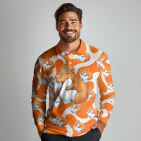 Capybara Sleep Long Sleeve Polo Shirt Sleepybara Nightdress