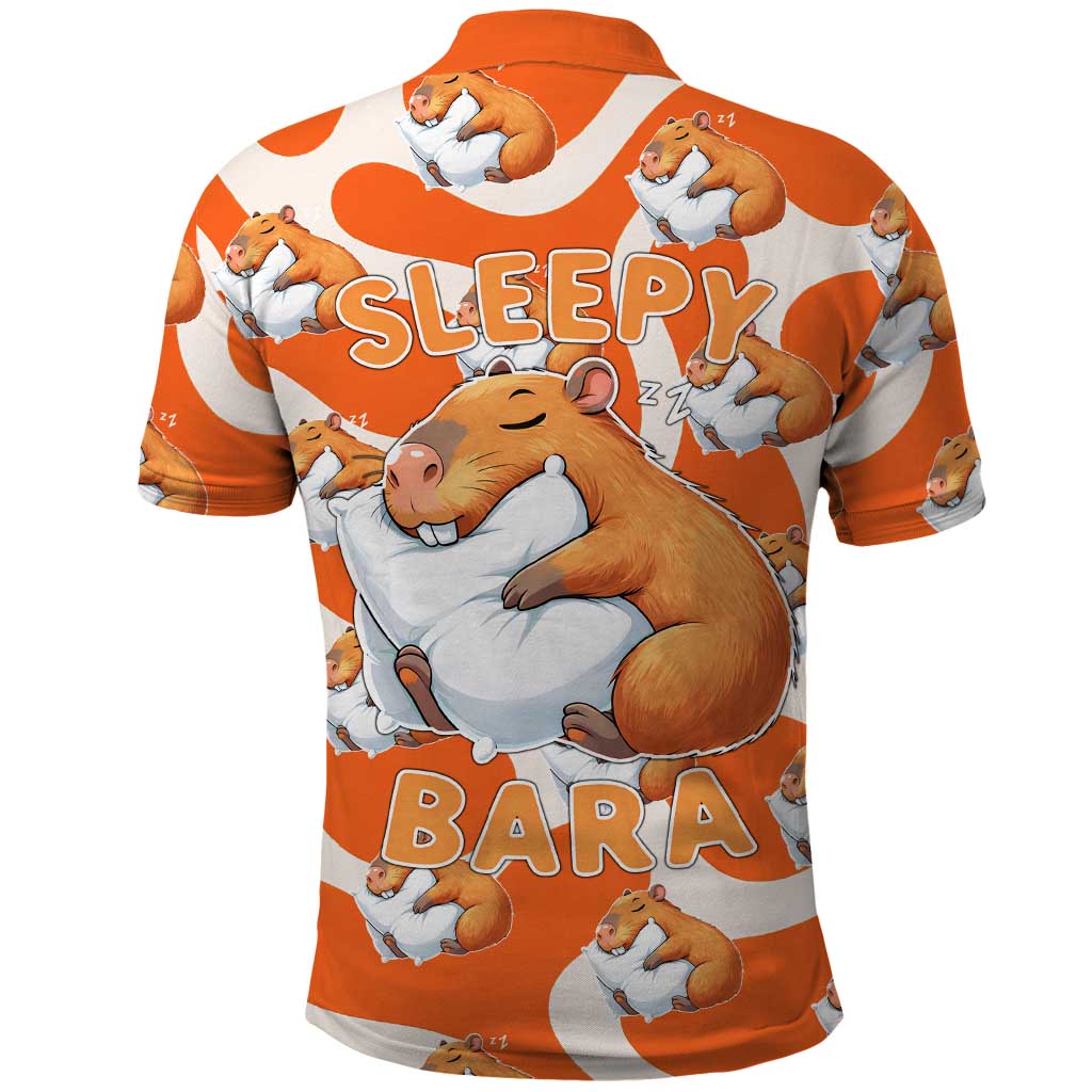 Capybara Sleep Polo Shirt Sleepybara Nightdress