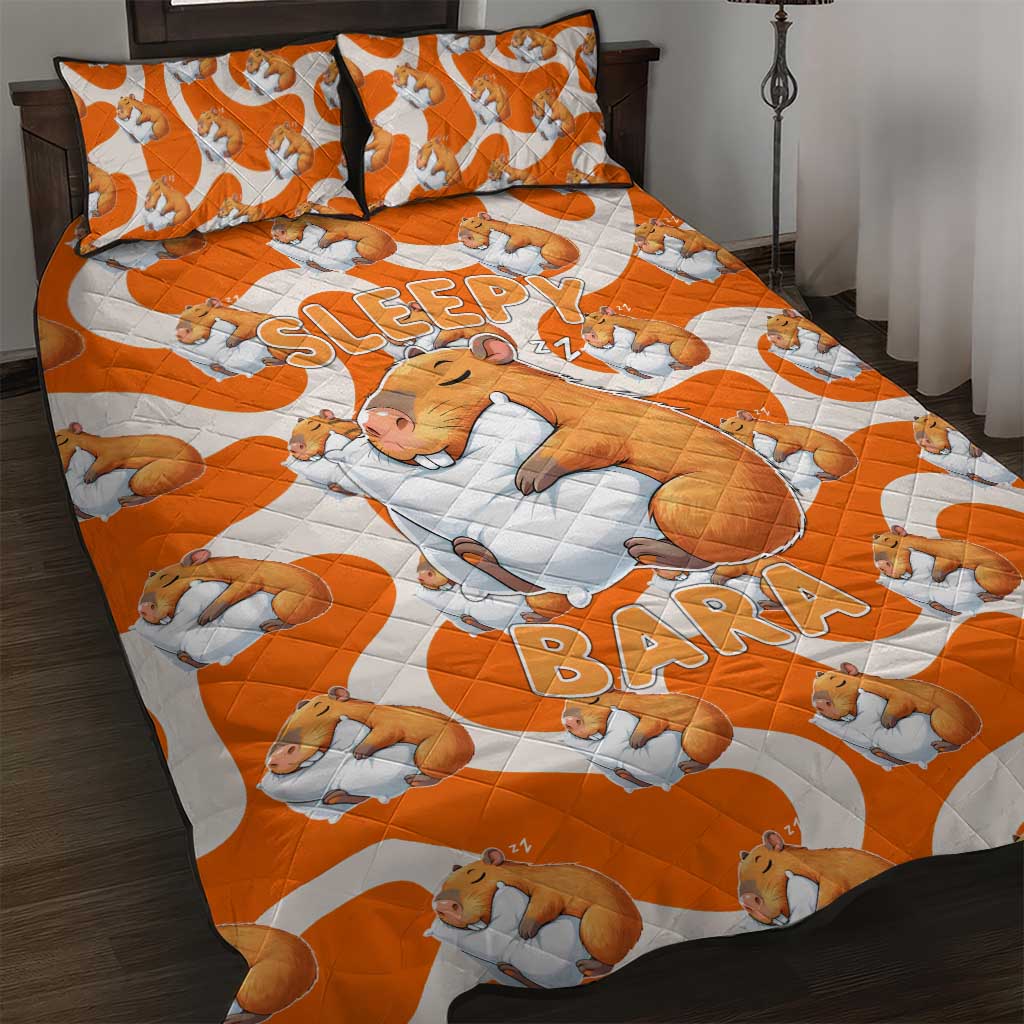 Capybara Sleep Quilt Bed Set Sleepybara Nightdress