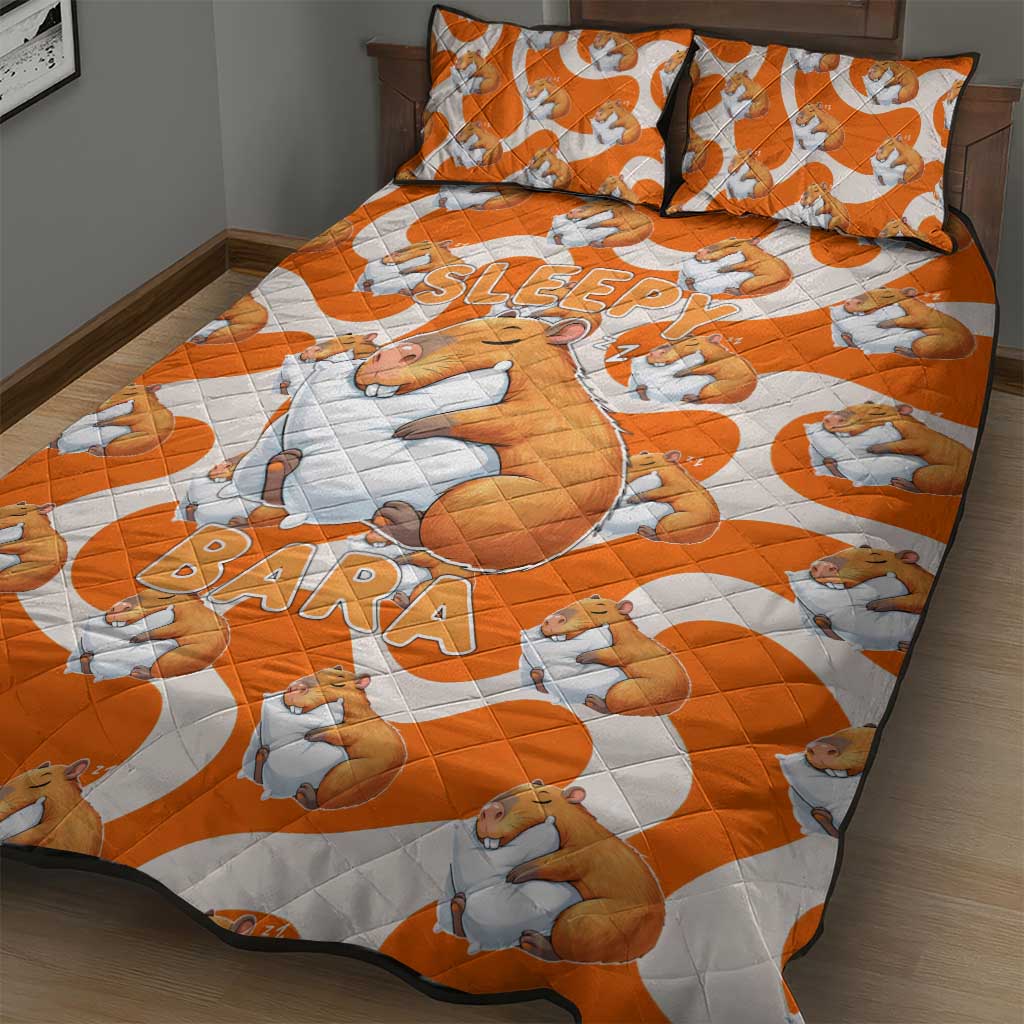 Capybara Sleep Quilt Bed Set Sleepybara Nightdress