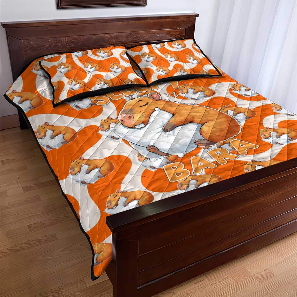 Capybara Sleep Quilt Bed Set Sleepybara Nightdress