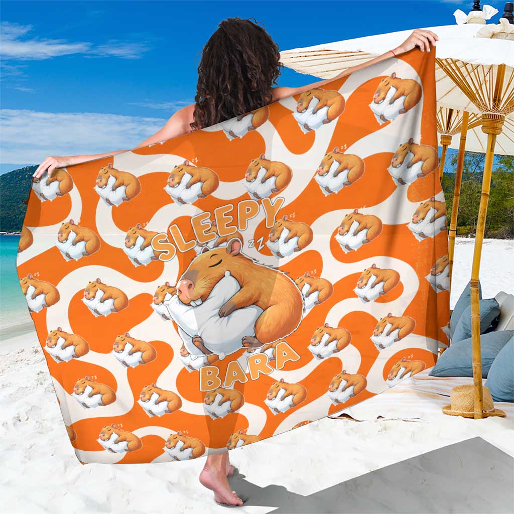 Capybara Sleep Sarong Sleepybara Nightdress
