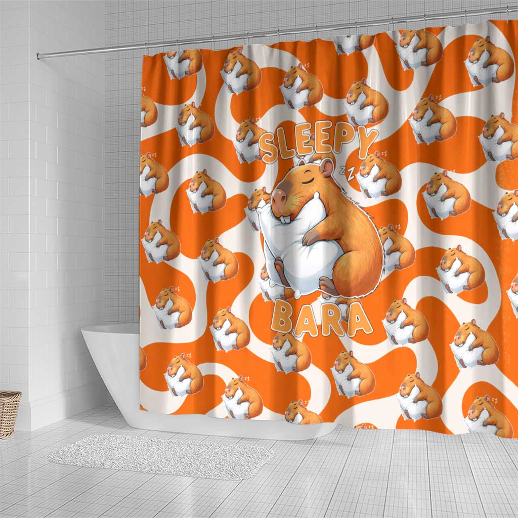 Capybara Sleep Shower Curtain Sleepybara Nightdress