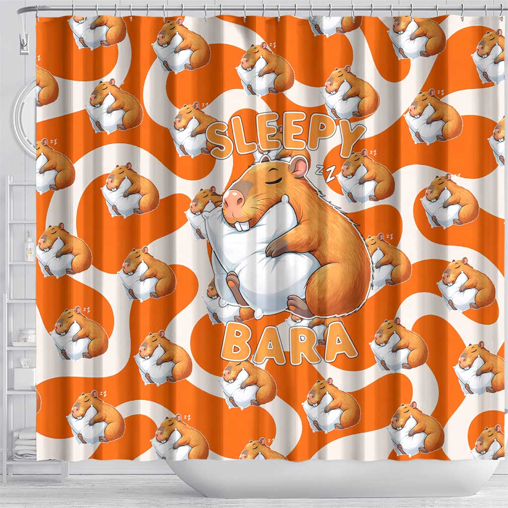 Capybara Sleep Shower Curtain Sleepybara Nightdress