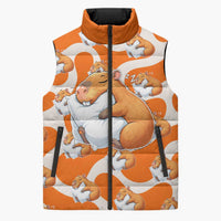 Capybara Sleep Sleeveless Puffer Jacket Sleepybara Nightdress