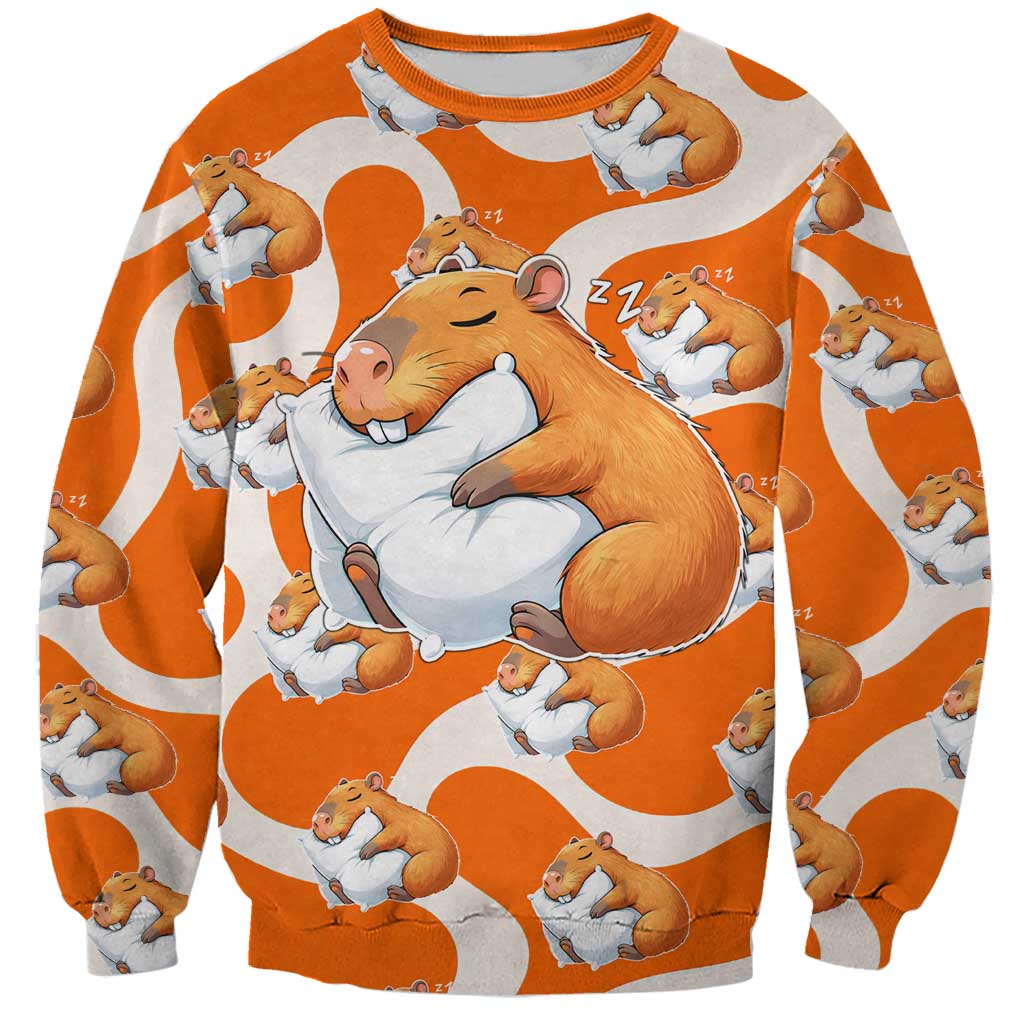 Capybara Sleep Sweatshirt Sleepybara Nightdress