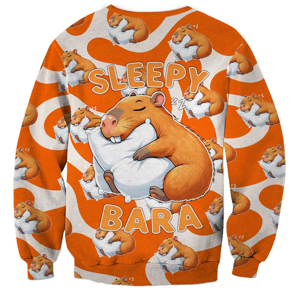 Capybara Sleep Sweatshirt Sleepybara Nightdress